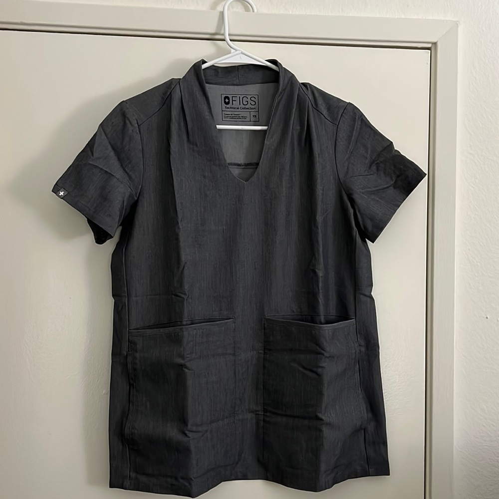 Figs Scrub Top Xs